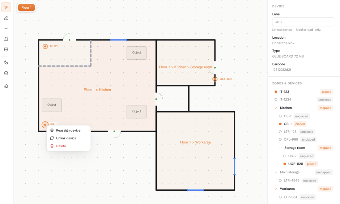 Floor Plans in Solea