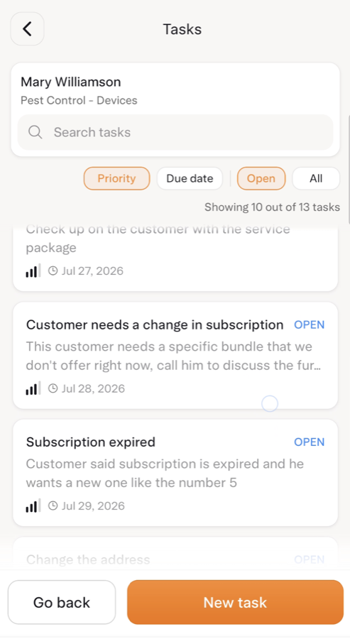 Field Mobile App in Solea